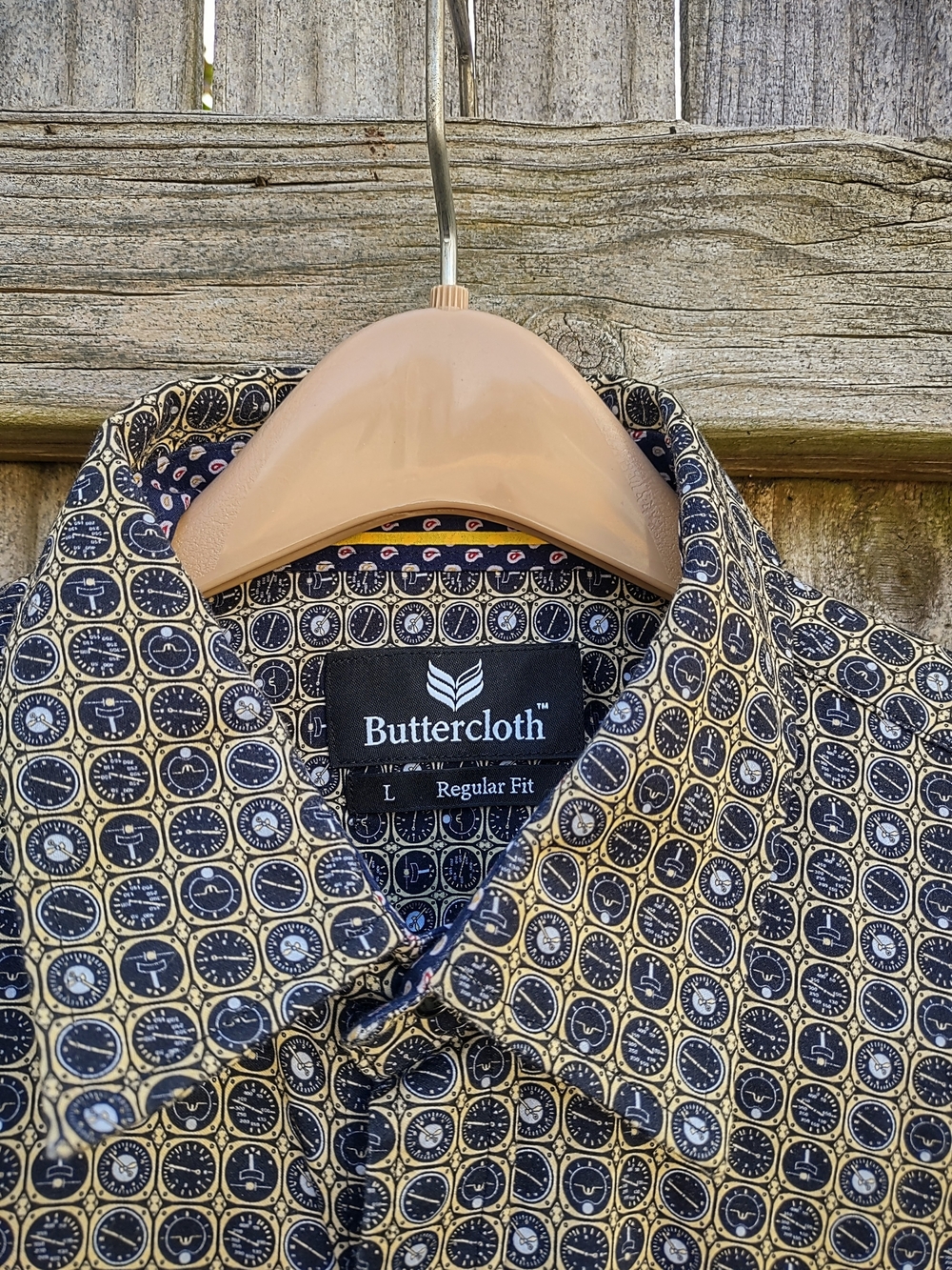 Buttercloth Robert Herjavec vehicle dials button-down Shirt - Picture 9 of 13